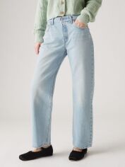 Акція на Джинси Regular Fit жіночі Levi's 501 90S Ankle By Your Side A9150-0001 W27L29 Блакитні від Rozetka