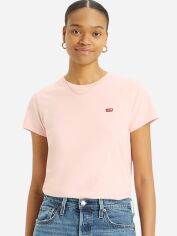 Акція на Футболка бавовняна жіноча Levi's 39185-0323 M Рожева від Rozetka