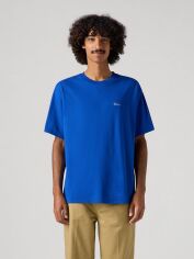 Акція на Футболка бавовняна довга чоловіча Levi's Red Tab Vintage Tee Surf Blue Jersey A0637-0132 L Синя від Rozetka