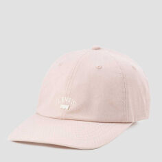 Акція на Кепка жіноча Levi's Lazy Girl Logo Cap 000AG-0013 One Size Рожева від Rozetka