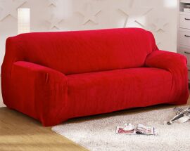 Акція на Чехол на диван микрофибра Homytex красный 195х230 см від Podushka
