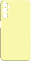 Акція на Панель MAKE Silicone для Samsung Galaxy A15 Yellow (MCL-SA15YE) від Rozetka