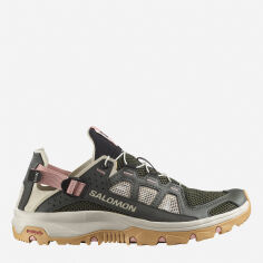 Акція на Жіночі кросівки для трекінгу Salomon Techamphibian 5 W L47750800 37.5 (6US/4.5UK) 23 см Зелені від Rozetka