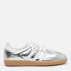 Акція на Жіночі кеди низькі Adidas Samba Og W JR0035 39.5 (6UK) 24.5 см Silvmt/Ftwwht/Cwhite від Rozetka