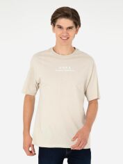 Акція на Футболка бавовняна довга чоловіча U.S. Polo Assn G081SZ011-000-2006915(tas) 2XL Пісочна від Rozetka