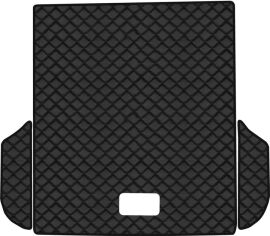 Акція на Килимок з екошкіри EVAtech ECO в багажник авто для Accord MT (Mechanical seats) Honda 2003-2008 7 покоління Combi EU Екошкіра чорна з чорною ниткою чорний кант від Rozetka