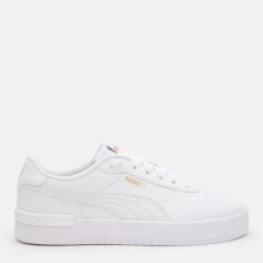 Акція на Жіночі кеди низькі Puma Jola 39841302 40 (6.5UK) 25.5 см Puma White-Puma White-Puma Gold від Rozetka