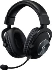 Акція на Навушники Logitech G PRO X Gaming Headset Black + Підставка для навушників (991-000358) від Rozetka
