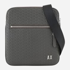Акція на Сумка планшет через плече Armani Exchange 830245658 Сіра від Rozetka