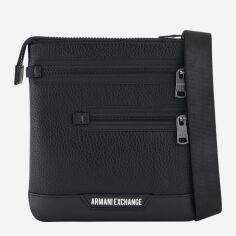 Акція на Сумка планшет через плече Armani Exchange 946093450 Чорна від Rozetka