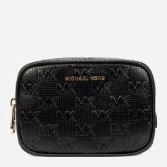Акція на Сумка на пояс жіноча маленька зі штучної шкіри Michael Kors 38831706 Чорна від Rozetka