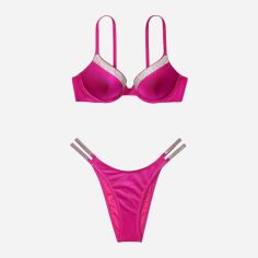 Акція на Роздільний купальник жіночий Victoria's Secret 635304904 34B/S Рожевий від Rozetka