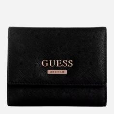 Акція на Гаманець жіночий для карток Guess 649707120 Чорний від Rozetka