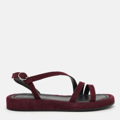 Акція на Жіночі сандалії PARADIZE SHOES SAN-5901 39 24.7 см Бордові від Rozetka