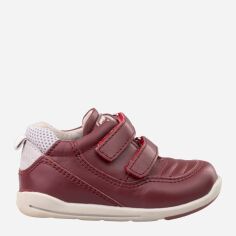 Акція на Дитячі шкіряні кросівки для хлопчика Chicco 010.58510-750 20 12.5 см Бордові від Rozetka