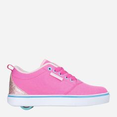 Акція на Підліткові роликові кросівки для дівчинки Heelys HLY-G1W 35 Рожеві/Бірюзові від Rozetka