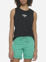 Акція на Майка жіноча Tommy Hilfiger 249184347 S Чорна від Rozetka