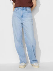 Акція на Джинси Baggy жіночі UNIQLO 723841287 28-33 Сині від Rozetka