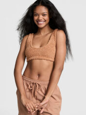 Акція на Топ жіночий Victoria's Secret 615313533 S Коричневий від Rozetka