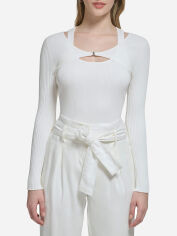 Акція на Джемпер жіночий Calvin Klein 25764289 M Молочний від Rozetka