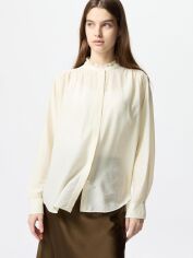 Акція на Блузка жіноча Uniqlo 330425322 2XL Молочна ( 1159831977) від Rozetka