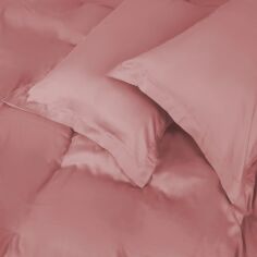 Акція на Комплект постільної білизни MirSon сімейний 2 x 143x210 см №02 Pink Imperial Tencel від Rozetka