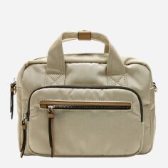 Акція на Сумка крос-боді через плече жіноча маленька Parfois Hand Bag Cross 231665-EC Ecru від Rozetka