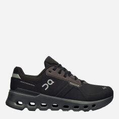 Акція на Чоловічі кросівки для бігу з мембраною On Running Cloudrunner 2 Waterproof 3ME10152130 43 (9.5US) Чорні від Rozetka
