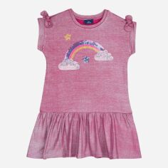 Акція на Дитяче плаття для дівчинки Chicco 09000353000000 116 см Темно-рожеве від Rozetka