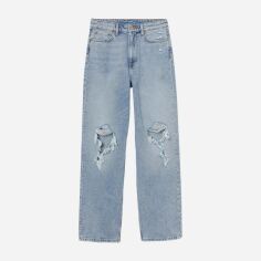 Акція на Джинси Regular Fit жіночі H&M 864224005c21 34 Блакитні від Rozetka