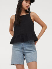 Акція на Топ жіночий H&M XAZ329834ACLX 38 Чорний від Rozetka
