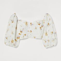 Акція на Топ жіночий H&M XAZ329995MHAF L Білий від Rozetka