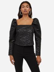 Акція на Топ жіночий H&M 927224001c21 S Чорний від Rozetka