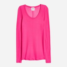 Акція на Лонгсліви довгі жіночі H&M 480856c20 38 Рожеві від Rozetka