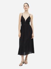 Акція на Сарафан жіночий H&M 1175931001c21 M Чорний від Rozetka