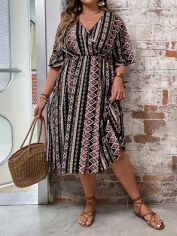 Акція на Сукня літня жіноча SHEIN GD-00135524 XL Різнокольорова від Rozetka