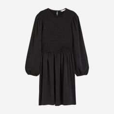 Акція на Сукня для годуючих мам коротка літня жіноча H&M 1205109001c21 M Чорна від Rozetka