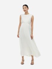 Акція на Плаття для вагітних довге літнє H&M 1115879001c21 XL Біле від Rozetka
