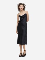 Акція на Плаття міді літнє жіноче H&M 1149925003c21 46 Чорне від Rozetka