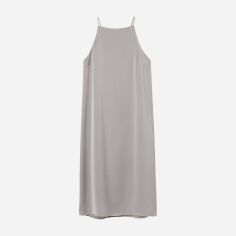 Акція на Плаття міді літнє жіноче H&M 975991002c21 L Сіре від Rozetka