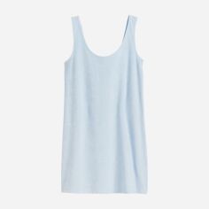 Акція на Плаття коротке літнє жіноче H&M 1073104002c21 S Блакитне від Rozetka
