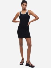 Акція на Плаття коротке літнє жіноче H&M 1144763001c21 XS Чорне від Rozetka