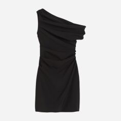Акція на Плаття коротке жіноче H&M 1207133001c21 46 Чорне від Rozetka