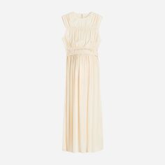 Акція на Плаття для вагітних довге літнє H&M 1115916003c21 XL Бежеве від Rozetka