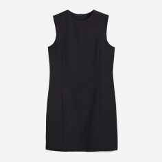 Акція на Плаття коротке літнє жіноче H&M XAZ443395DGCZ L Чорне від Rozetka