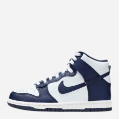 Акція на Підліткові кросівки для хлопчика Nike Dunk High DB2179-008 36.5 (4.5Y US) Білі від Rozetka