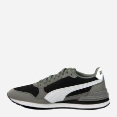 Акція на Підліткові кросівки для хлопчика Puma St Runner V4 Mesh Jr 399876-04 35.5 (3.5UK) Сірий/Чорний від Rozetka