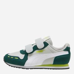 Акція на Дитячі кросівки для хлопчика Puma Cabana Racer SL 20 V PS 38373019 27.5 (9.5UK) Зелений/Сірий від Rozetka