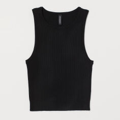 Акція на Майка жіноча H&M 8250861wer XS Чорна від Rozetka