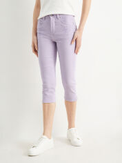 Акція на Капрі джинсові Skinny жіночі C&A GD-00109597 42 Бузкові від Rozetka